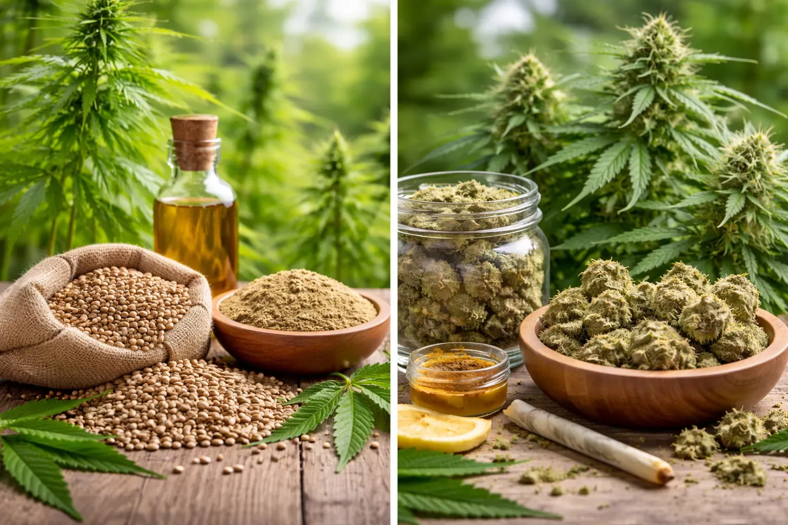 Hemp vs Cannabis: Key Differences, Uses, and Benefits
